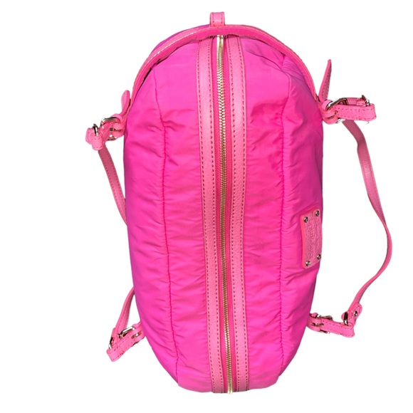 KATE SPADE Nylon Weekender Duffle Bag color Pink - Picture 8 of 14